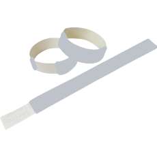 Pulseira de acesso reta branca Maxx - R$ 0,06