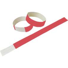 Pulseira reta para festa vermelha M - R$ 0,09