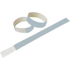 Pulseira de identificação prata - R$ 0,09