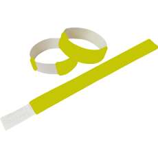 Pulseira de identificação amarela f - R$ 0,08