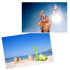 Papel fotográfico 10x15 glossy 265g - R$ 0,13