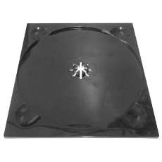 Base de bandeja p/ cd/dvd cor preto - R$ 0,61