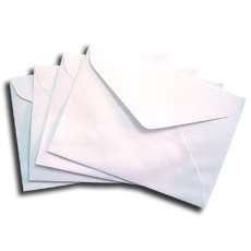Env. vergê branco de papel - R$ 0,13