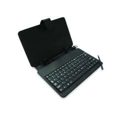 CAPA PARA TABLET PRETO 7" TECLADO - R$ 38,50