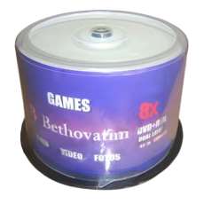 Dvd+r DL 8,5gb printable Bethovatim - R$ 1,94 Dvd+r DL 8,5gb printable Bethovatim - R$ 1,94