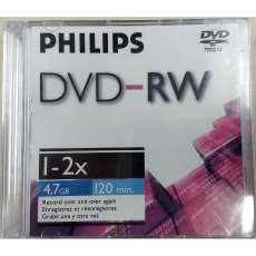 Dvd-rw Philips 2x regravável box - R$ 2,27 Dvd-rw Philips 2x regravável box - R$ 2,27