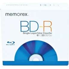 Blu Ray 25GB com logo 6x Memorex - R$ 2,75 Blu Ray 25GB com logo 6x Memorex - R$ 2,75