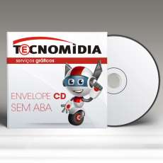 Envelopes CD/DVD 125x125mm SEM aba - R$ 0,16