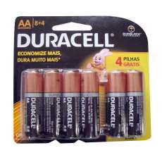 Pilha Duracell Alcalina AA 12pilhas - R$ 25,50