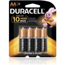 Pilha alcalina AA 1.5v Duracell car - R$ 15,99