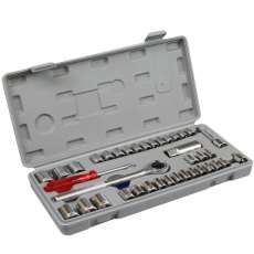 Soquete catraca 40 pçs Western W-40 - R$ 77,85