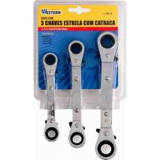 Jogo com 3 Chaves Estrela com Catra - R$ 55,62