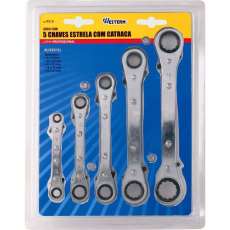 Jogo com 5 Chaves Estrela com Catra - R$ 77,26