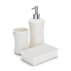 Conjunto para Banheiro em Cerâmica - R$ 64,25 Conjunto para Banheiro em Cerâmica - R$ 64,25