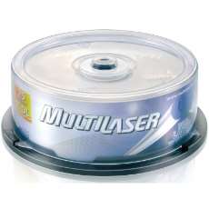 DVD+R Dual Layer Multilaser 8.5GB ( - R$ 27,65 DVD+R Dual Layer Multilaser 8.5GB ( - R$ 27,65