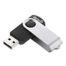 Pen drive 16gb Twist2 Preto E Prata - R$ 37,54