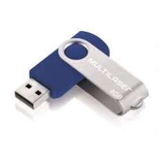 Pen drive twist2  4gb azul bulk  - R$ 31,67