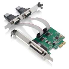 Placa PCI Express 2 Serial+Paralela - R$ 129,44