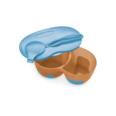 Prato fundo com divisória e colher  - R$ 52,73