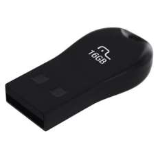 Pen Drive mini 16GB preto Multilase - R$ 44,40