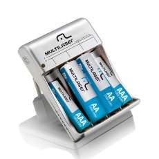 Carregador de pilhas 4 x AA e AAA  - R$ 166,81