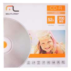 CD-R 700 MB 80 minutos 52X Multilas - R$ 1,41 CD-R 700 MB 80 minutos 52X Multilas - R$ 1,41