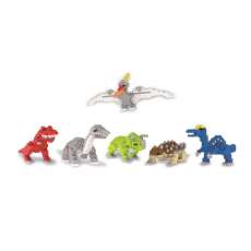 Micro blocos dinossauro sortidos Mu - R$ 11,97 Micro blocos dinossauro sortidos Mu - R$ 11,97