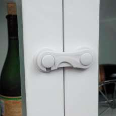 Trava para gaveta 1 pç Multikids Ba - R$ 14,06